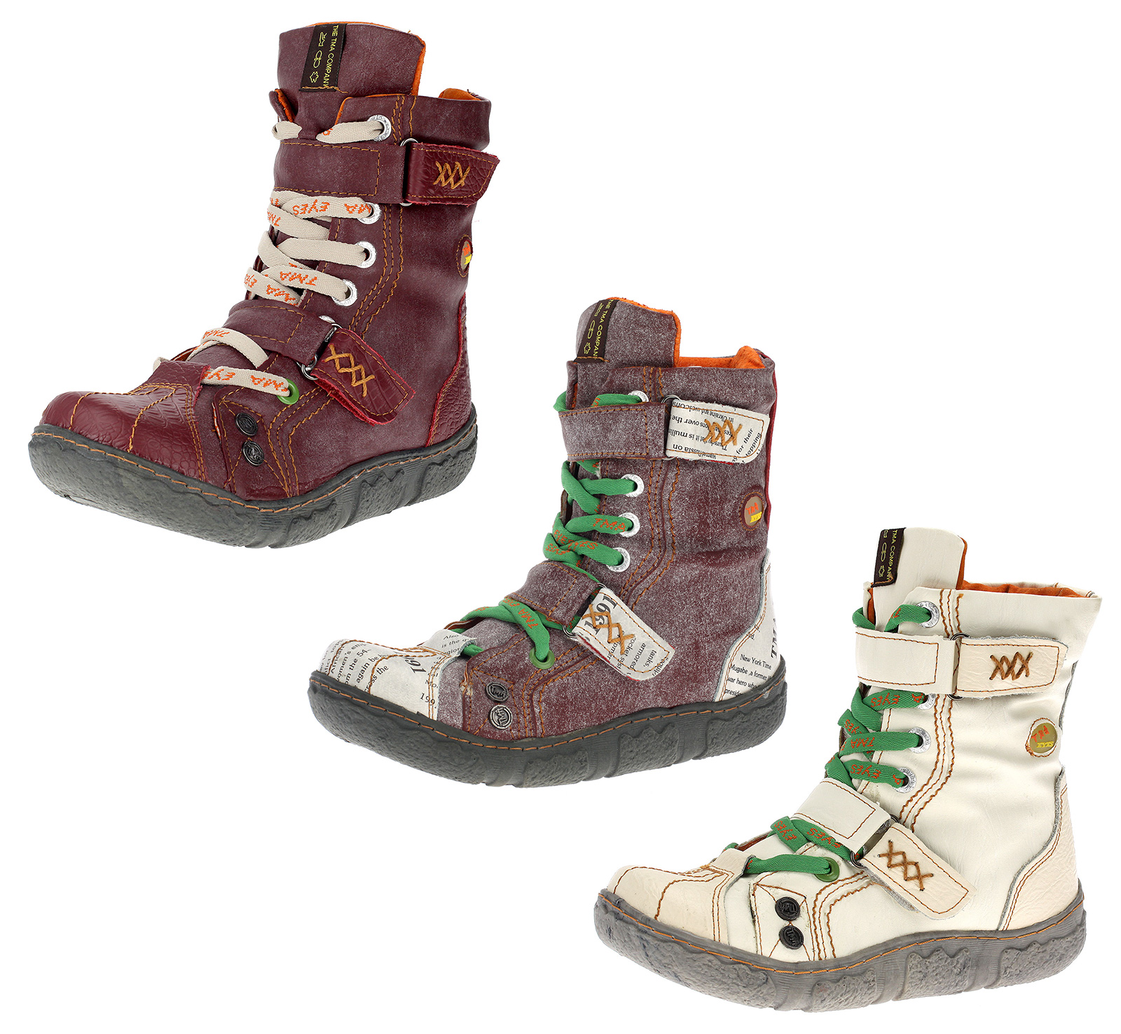 NEU Schuhe Stiefelette Echtleder Damen Boot gefüttert Winter 36 37 38 39 40 41