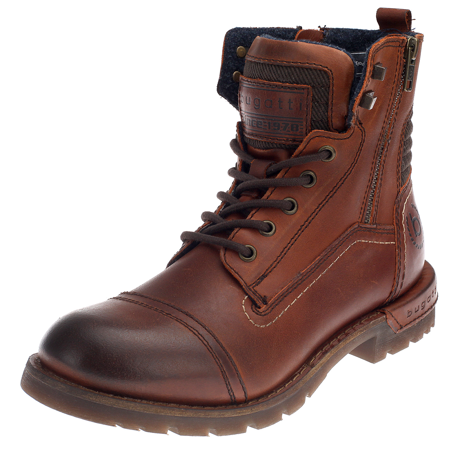 Details zu Bugatti Herrenstiefel Boots Leder Stiefeletten Herrenschuhe Gefüttert Braun Neu Details zu Bugatti Herrenstiefel Boots Leder Stiefeletten Herrenschuhe Gefüttert Braun Neu