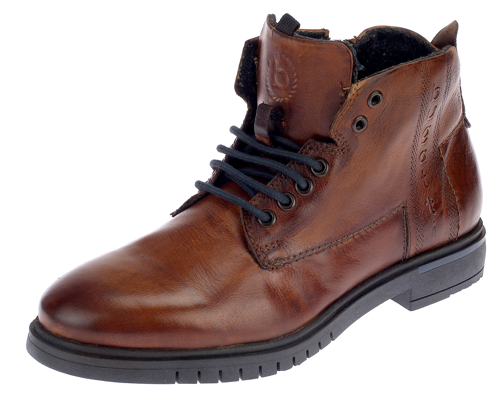 Details zu Bugatti Herren Stiefel Schnürboots Echtleder Stiefeletten Gefüttert Schuhe Braun Details zu Bugatti Herren Stiefel Schnürboots Echtleder Stiefeletten Gefüttert Schuhe Braun